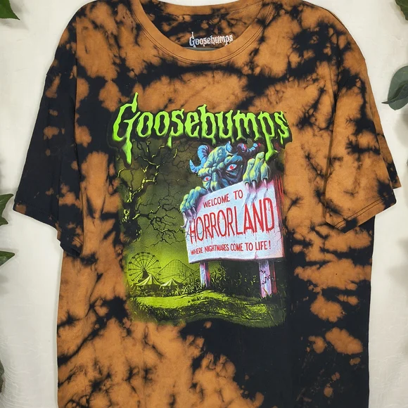 Goosebumps Horrorland Tie-Dye T-Shirt - Picture 2 of 7